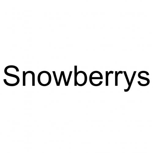 SNOWBERRYS - товарный знак РФ 1177692