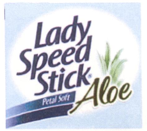 LADY SPEED STICK ALOE PETAL SOFT - товарный знак РФ 296498