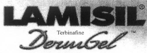 LAMISIL TERBINAFINE DERMGEL - товарный знак РФ 300025