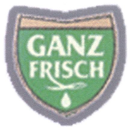 GANZ FRISCH - товарный знак РФ 318221