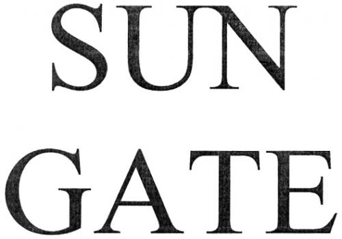 SUNGATE SUN GATE - товарный знак РФ 345944