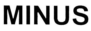 MINUSMINUS - товарный знак РФ 418605
