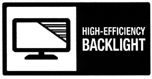 HIGHEFFICIENCY EFFICIENCY BACKLIGHT HIGH - EFFICIENCY BACKLIGHT - товарный знак РФ 429575