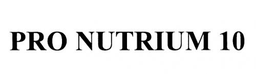 PRONUTRIUM NUTRIUM PRO NUTRIUM 1010 - товарный знак РФ 433163