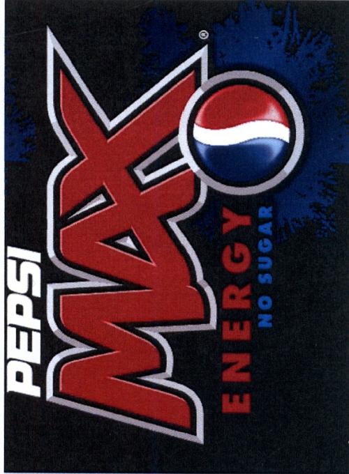 PEPSIMAX PEPSI PEPSI MAX ENERGY NO SUGARSUGAR - товарный знак РФ 436168