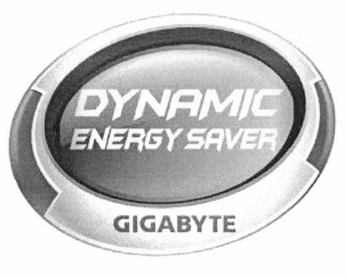 GIGABYTE DYNAMIC ENERGY SAVER GIGABYTE - товарный знак РФ 437302