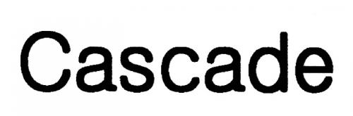 CASCADECASCADE - товарный знак РФ 441979