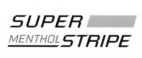 SUPER MENTHOL STRIPESTRIPE - товарный знак РФ 443529