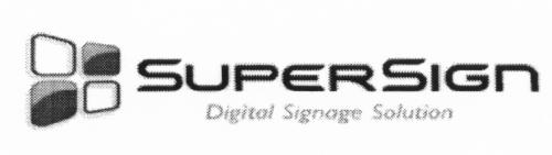 SUPERSIGN SUPER SIGN SUPERSIGN DIGITAL SIGNAGE SOLUTIONSOLUTION - товарный знак РФ 446307