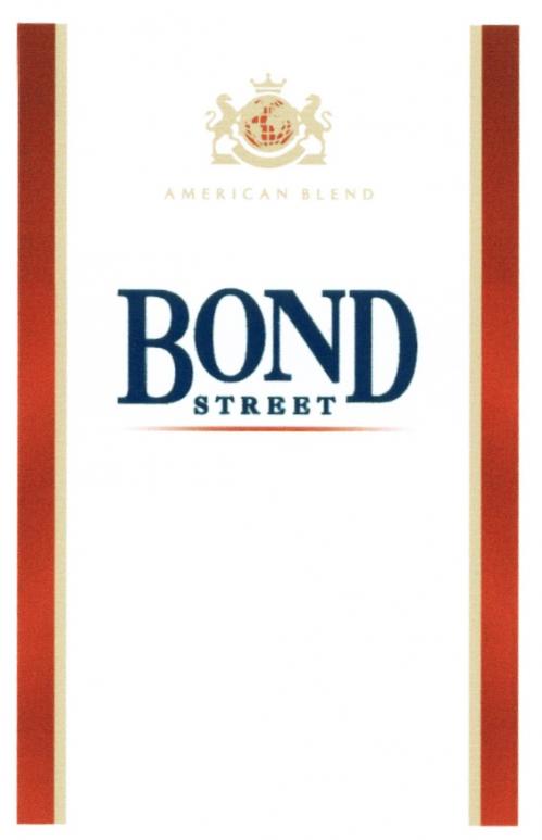 BOND BOND STREET AMERICAN BLENDBLEND - товарный знак РФ 457017