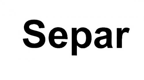 SEPARSEPAR - товарный знак РФ 457467