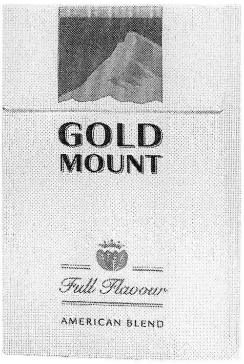 GOLDMOUNT GOLD MOUNT FULL FLAVOUR AMERICAN BLENDBLEND - товарный знак РФ 484062