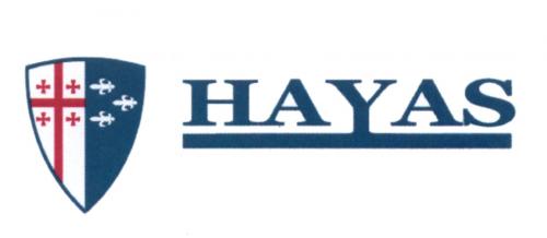 HAYASHAYAS - товарный знак РФ 486371
