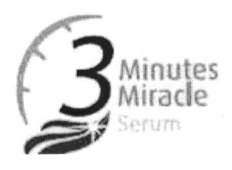 3 MINUTES MIRACLE SERUMSERUM - товарный знак РФ 490529