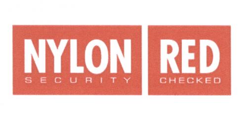 NYLON NYLONRED NYLON RED SECURITY CHECKEDCHECKED - товарный знак РФ 498374