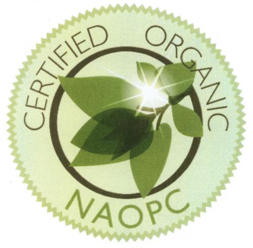 NAOPC NAOPC CERTIFIED ORGANICORGANIC - товарный знак РФ 499956