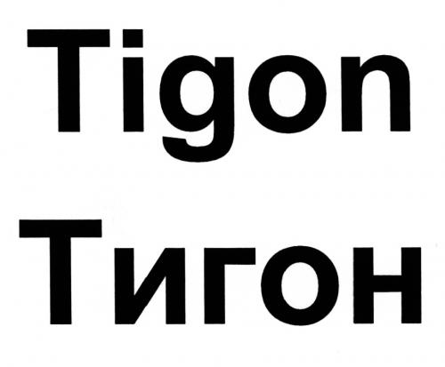 TIGON ТИГОНТИГОН - товарный знак РФ 500035