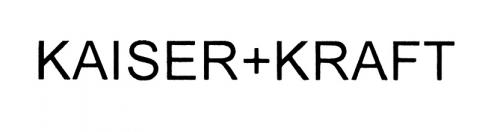 KAISER + KRAFT+ KRAFT - товарный знак РФ 500954