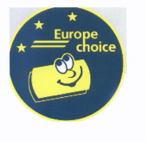 EUROPE CHOICECHOICE - товарный знак РФ 501135
