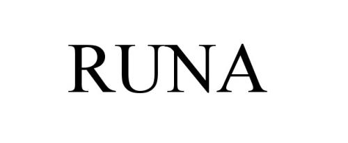 RUNARUNA - товарный знак РФ 505996