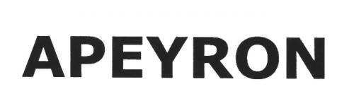 APEYRONAPEYRON - товарный знак РФ 507579