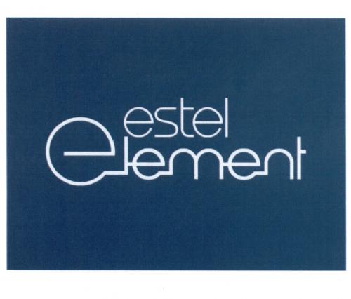 ESTEL ESTEL ELEMENTELEMENT - товарный знак РФ 507943