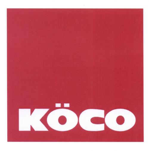 KOCO KOECO KOCO - товарный знак РФ 508413