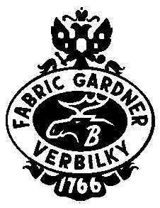 GARDNER VERBILKY FABRIC 1766 - товарный знак РФ 104551