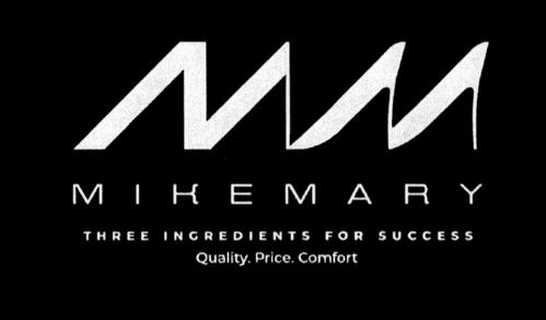 MM MIKEMARY THREE INGREDIENTS FOR SUCCESS QUALITY PRICE COMFORTCOMFORT - товарный знак РФ 929328